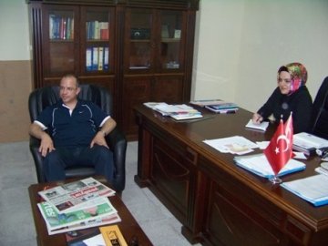 Göksel Baktagir’den gazetemize ziyaret