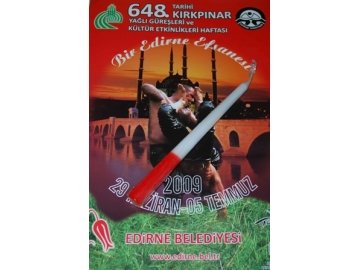 Kırkpınar için 15 bin afiş ve kırmızı dipli mum hazırlandı