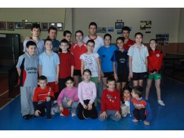 Gençlik Spor Masa Tenisi Takımı İller Arası Yıldızlar Müsabakalarına hazırlanıyor