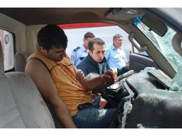 Çorlu'da trafik kazası 2 yaralı