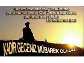 Kadir Gecesi’ni mevlitlerle karşılayacağız