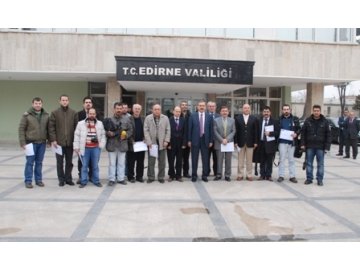 AB Semineri’ne katılan gazetecilere sertifikaları verildi