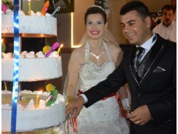 Yasemin ile Bilal’in en mutlu günü