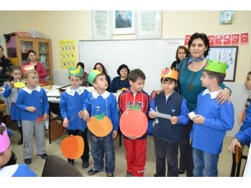 İki okuldan “Yerli Malı Haftası” dayanışması