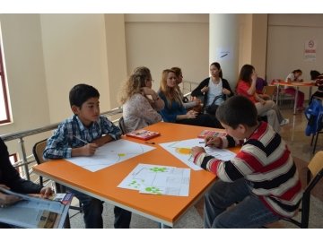 “Çocuk Gözüyle Okul” konulu Resim Çalışması yapıldı