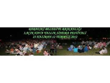 “Açık Hava Yazlık Sinema Festivali”nin programı belli oldu