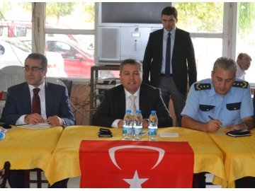 Emniyet Müdürü Aktaş ilk Huzur Toplantısı’nı yaptı