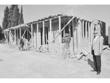 Kırklareli Mezarlığı’na yakışır hizmet binası yapılıyor