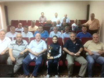 Karate Şampiyonu Yemenici LTSO Meclisi’ni ziyaret etti