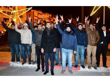 Kırklareli Ülkü Ocakları Yılbaşı Kutlamaları’nı protesto etti