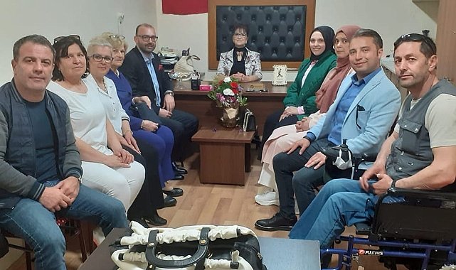 Başkan Çiler’den Kırklareli Engelliler Yaşam Derneği’ne ziyaret