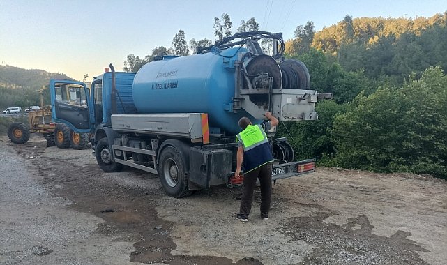 Kırklareli İl Özel İdaresi Ekiplerinden Marmaris’e Destek