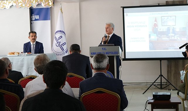 Müftü Yığman’a Veda Programı