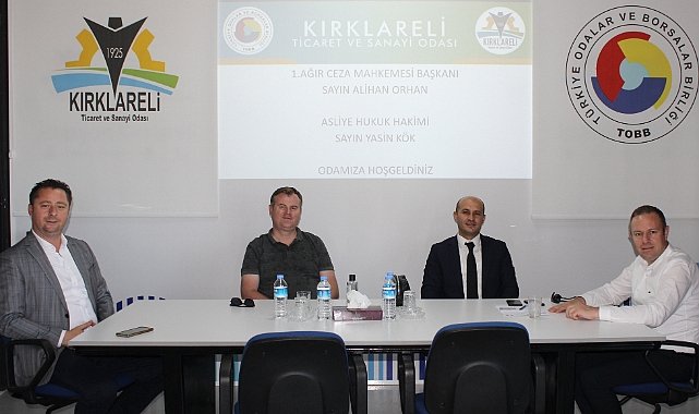 Orhan ve Kök, KTSO‘yu Ziyaret Etti