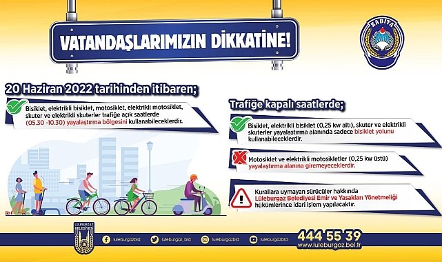 Yayalaştırılmış Alanda “O” Uygulama Başlıyor
