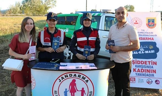 Jandarma’dan Erkeğe ‘Şiddetle Mücadele’ Eğitimi Verildi