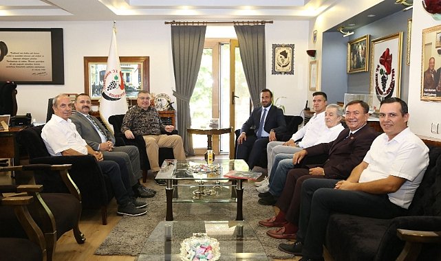 Kırklareli Gazeteciler Cemiyeti Vali Ekici Ve Başkan Kesimoğlu’nu Makamında Ziyaret Etti