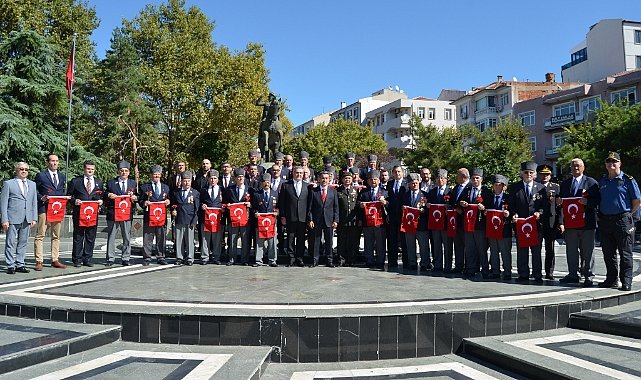 Kırklareli Gazilerini Unutmadı