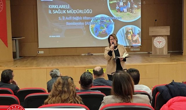 2023 yılı 1. ASKOM Toplantısı Kırklareli Eğitim ve Araştırma Hastanesinde Yapıldı