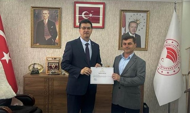 Emekli Olan Personele Teşekkür Belgesi