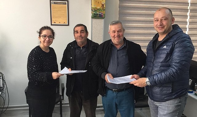Hibe Desteği Kazanan Üreticilere Proje Dosyaları Teslim Ediliyor