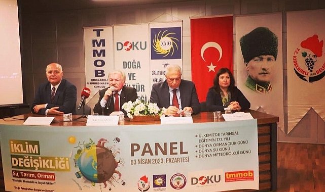 İklim Değişikliği Paneline İlgi Büyüktü