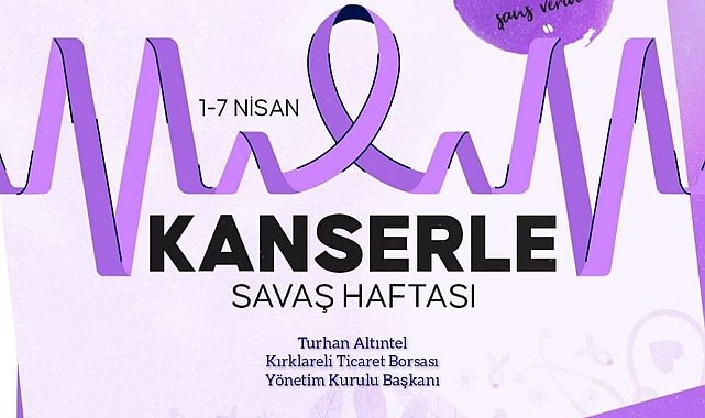 “Kanser Önlenebilir, Tedavi Edilebilir Ve Erken Teşhisi Mümkün Olan Bir Hastalıktır”