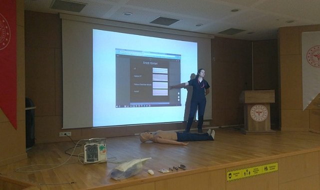 KEAH'ta Temel Yaşam Desteği Eğitimi
