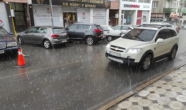 Kırklareli'nde Sağanak Yağış