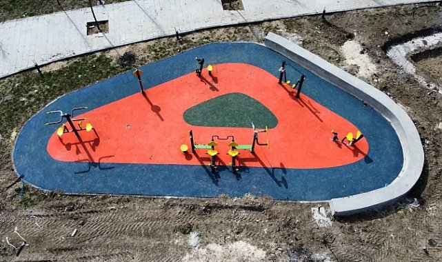 Pınarhisar Millet Bahçesi Yükseliyor