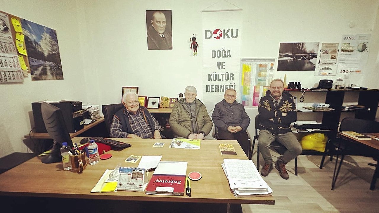 Prof.Dr. Mehmet Doğan Kantarcı'dan DOKU'ya Ziyaret