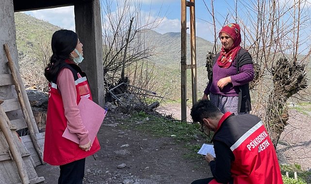 Psikososyal Destek Ekipleri Depremzedelere Desteğe Devam Ediyor