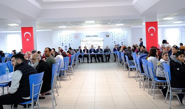 Ramazan Bayramında Kırklareli’ndeki Depremzedeler Unutulmadı