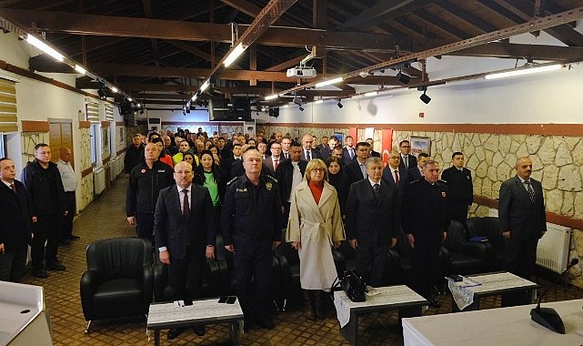 Rektör Yardımcısı Prof. Dr. Nurettin Aka 2023 Yılı Mart Ayı Muhtarlar Toplantısı’na Katıldı