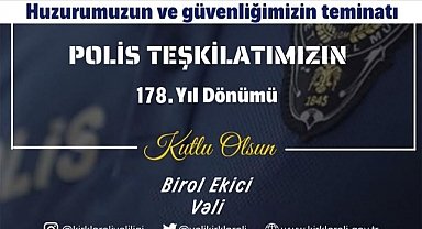Vali Ekici, “Türk Polisiyle Gurur Duyuyoruz” 