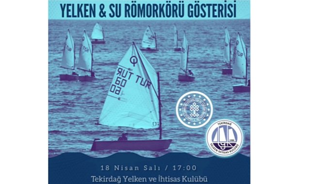 Yelken ve Su Römorkörü Gösterisi Yapılacak