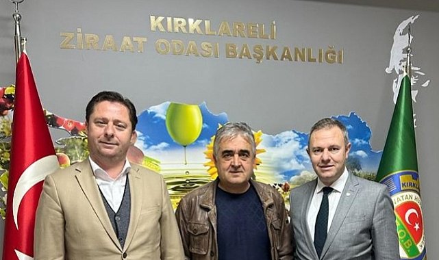 Ziraat Odası Başkanına Ziyaret