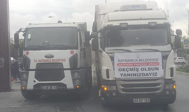 3. Yardım Kamyonu Yola Çıktı