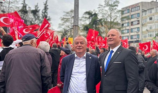 Başkan Türker, İmamoğlu’nun Çorlu Mitingindeydi