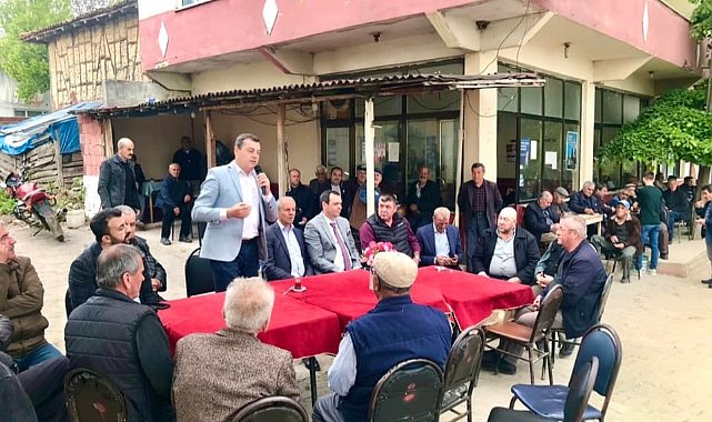 Gündoğdu Köy Ziyaretlerini Sürdürüyor; “Köylümüz Yeniden Milletin Efendisi Olacak”