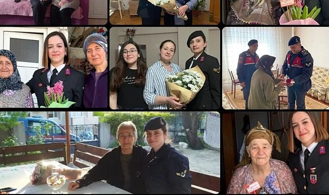 Jandarma Teşkilatı Şehit Annelerini Unutmadı