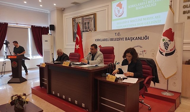 Kırklareli Belediye Meclisi Mayıs Ayı İçin Toplandı