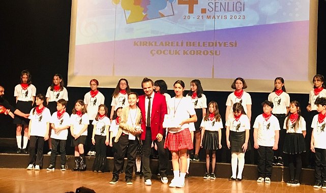 Kırklareli Belediyesi Çocuk Korosu’na 2 Dalda Ödül