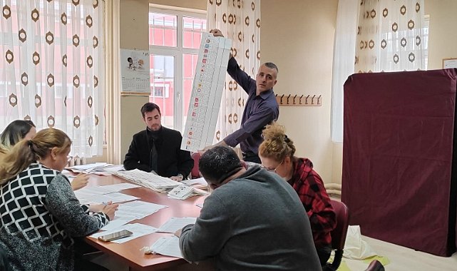 Kırklareli’nde Oy Sayımı Sürüyor