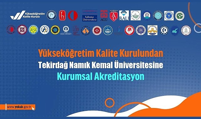 Kurumsal Akreditasyon Almaya Hak Kazandılar