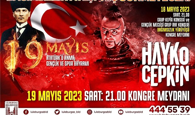 Lüleburgaz Hayko İle Coşacak