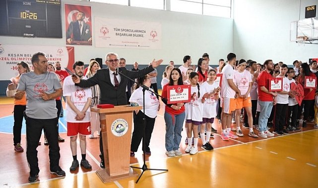 Özel Olimpiyatlar Marmara Bölge Oyunları Keşan’da Gerçekleştirildi