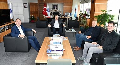 Rektör Şahin’e Ziyaretler Sürüyor