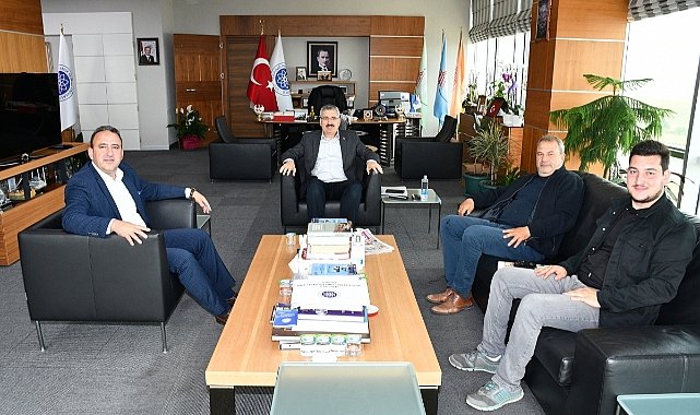 Rektör Şahin’e Ziyaretler Sürüyor