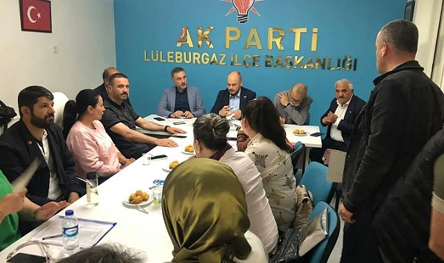 Sarıçam, Lüleburgaz İlçe Teşkilatı ile Bir Araya Geldi
